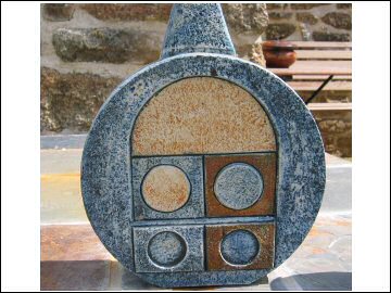 Troika Pottery - Wheel Lamp Base - Simone Kilburn