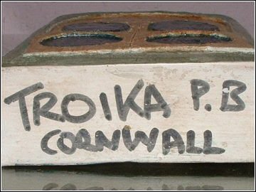 Troika Pottery - Chimney Vase Mark - Penny Broadribb