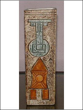 Troika Pottery - Rectangular Vase - MM