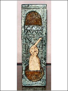 Troika Pottery - Rectangular Vase - Avril Bennet