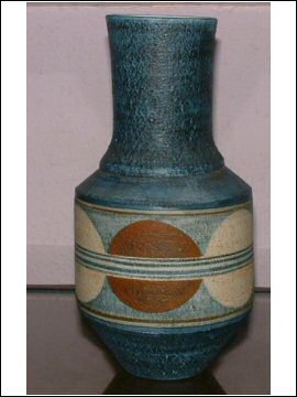 Troika Pottery - Urn - Penny Black