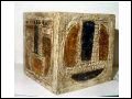 Troika Pottery - Cube Vase - Linda Hazel