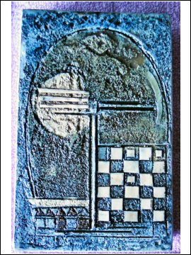 Troika Pottery - Linda Taylor - Slab Vase