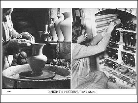 Knight's of Tintagel Pottery
